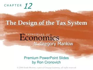 The Design of the Tax System