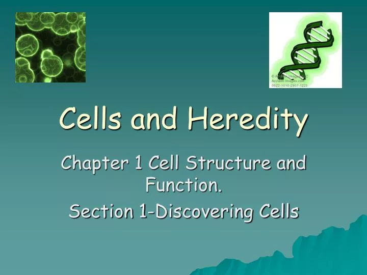 cells and heredity