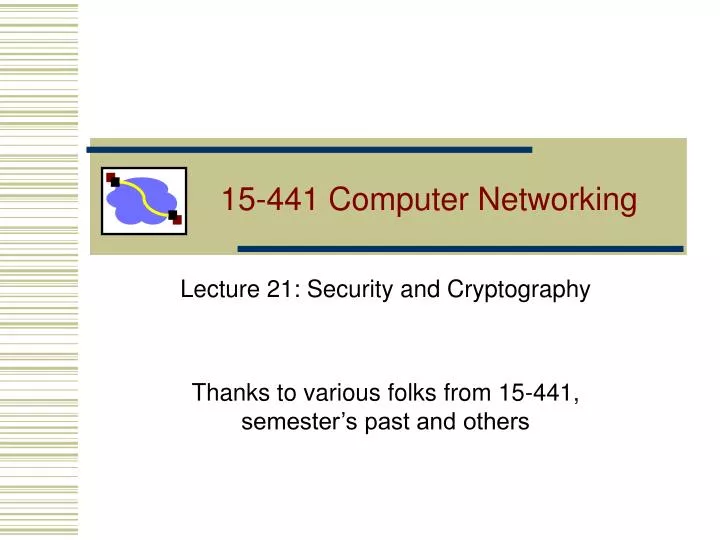 15 441 computer networking