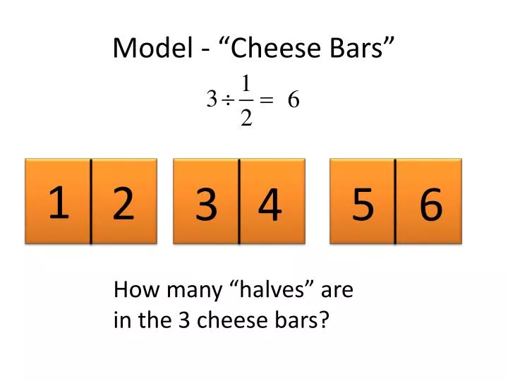 model cheese bars
