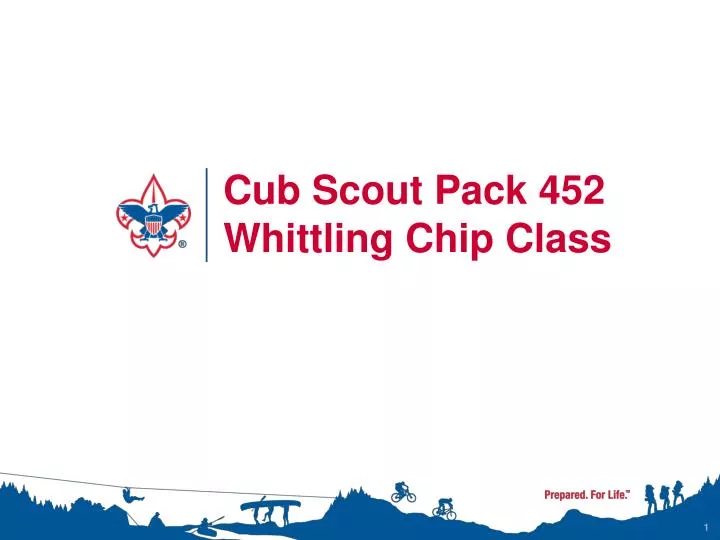 cub scout pack 452 whittling chip class
