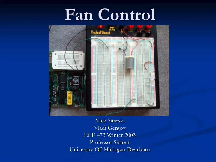 fan control