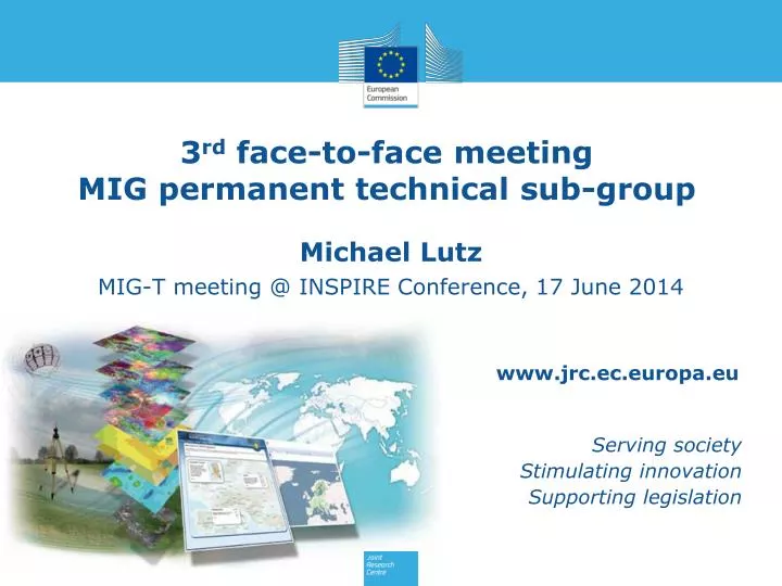 3 rd face to face meeting mig permanent technical sub group
