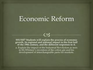 Economic Reform