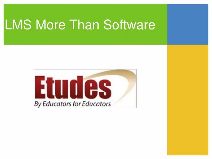 lms more than software