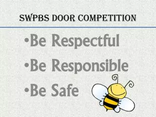 SWPBS Door Competition