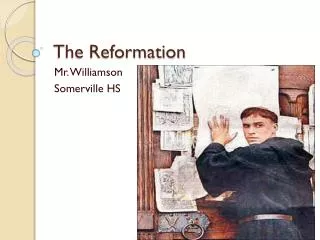 the reformation