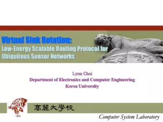 Virtual Sink Rotation: Low-Energy Scalable Routing Protocol for Ubiquitous Sensor Networks