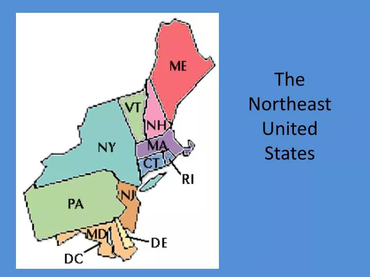 the northeast united states