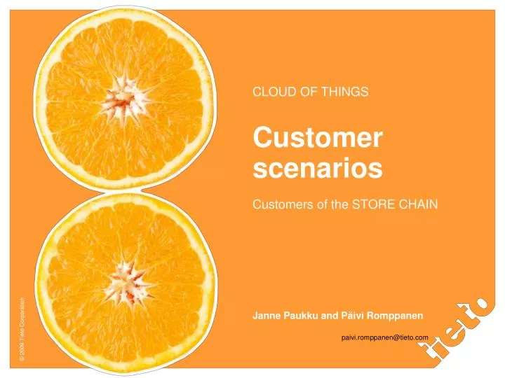 customer scenarios