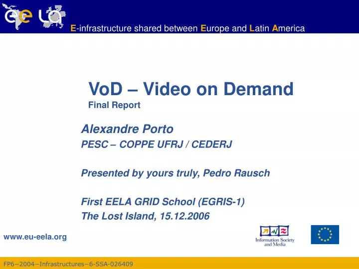 vod video on demand final report