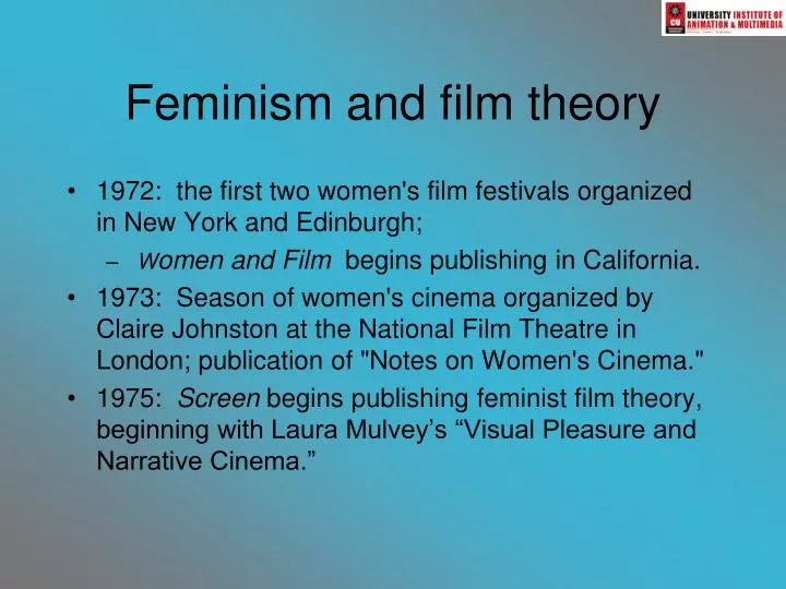 feminism and film theory