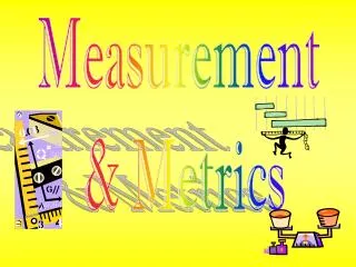 Measurement &amp; Metrics