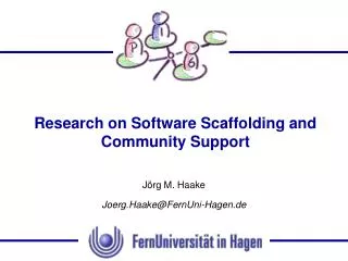 Research on Software Scaffolding and Community Support