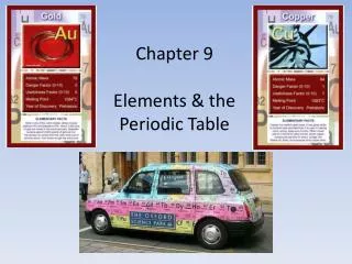 chapter 9 elements the periodic table