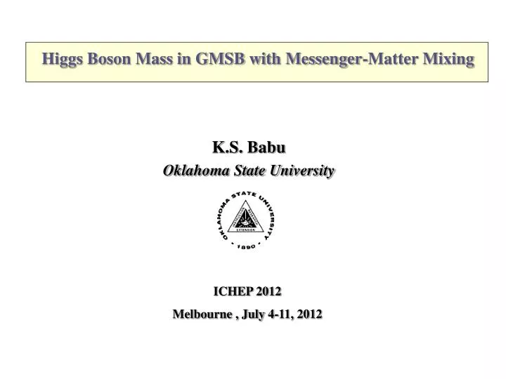 higgs boson mass in gmsb with messenger matter mixing
