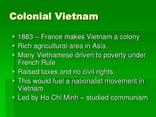 Colonial Vietnam