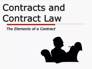 Contracts and Contract Law