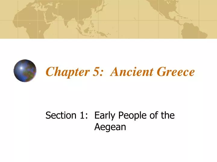 chapter 5 ancient greece