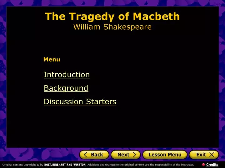 the tragedy of macbeth william shakespeare