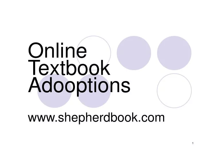 online textbook adooptions www shepherdbook com