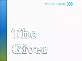 writing activity