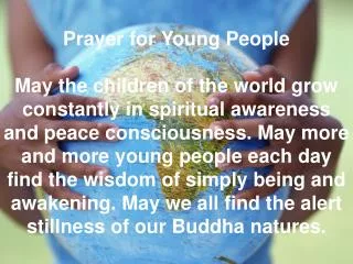 Prayer for Young People