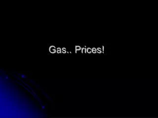 gas prices