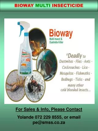 BIOWAY MULTI INSECTICIDE