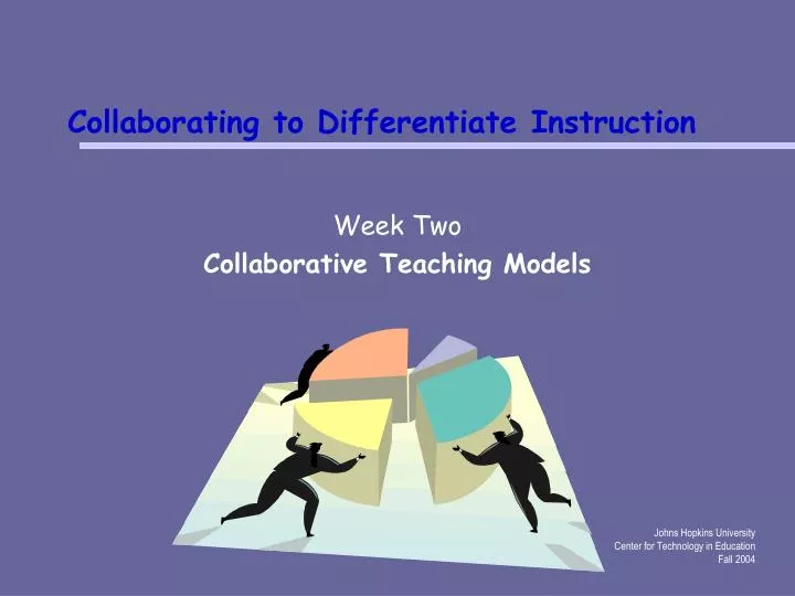 collaborating to differentiate instruction