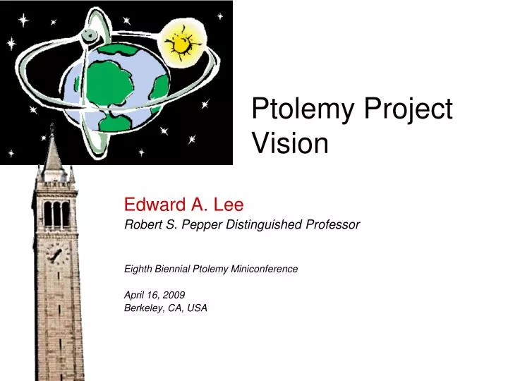ptolemy project vision