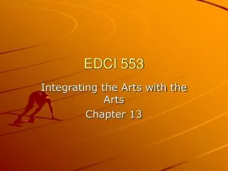 EDCI 553