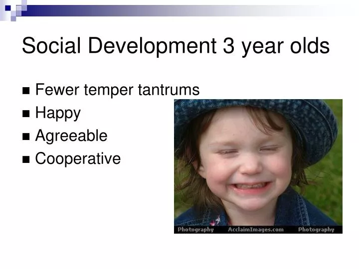 social development 3 year olds