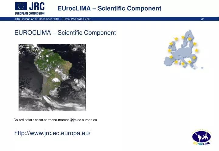euroclima scientific component