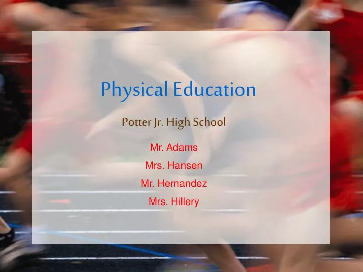 physical education