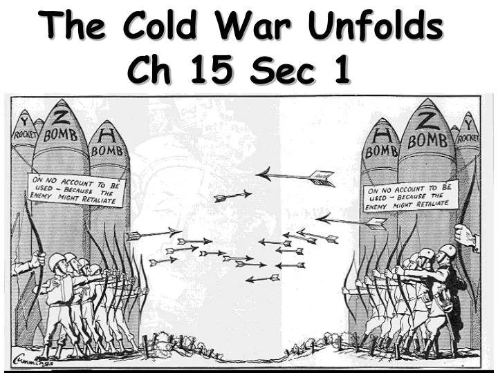 the cold war unfolds ch 15 sec 1
