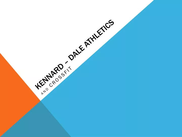 kennard dale athletics