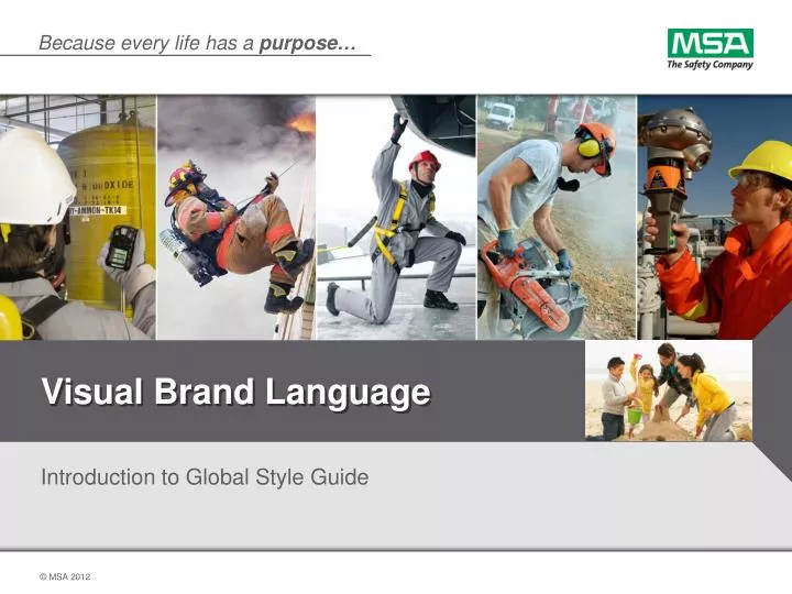 visual brand language