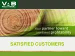 SATISFIED CUSTOMERS - slide 1