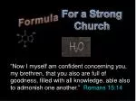Building a Strong Church: Embracing Goodness, Knowledge, and Admonishment - slide 1