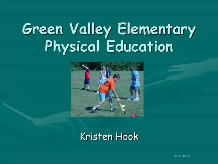 green valley elementary physical education