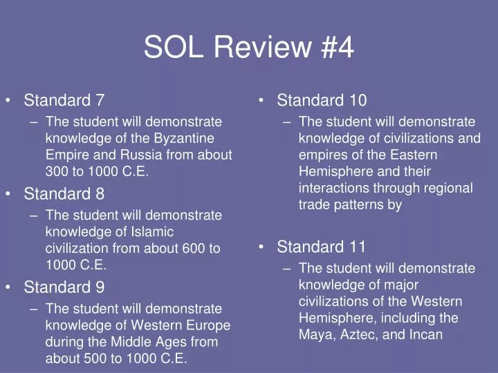 sol review 4