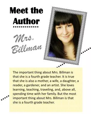 Mrs. Billman
