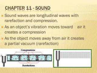 Chapter 11 - Sound