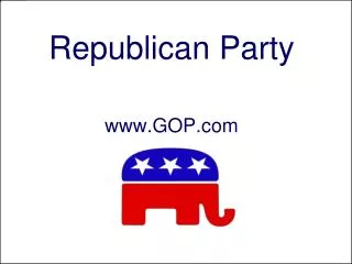 Republican Party GOP
