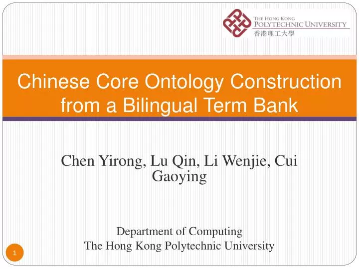 chinese core ontology construction from a bilingual term bank