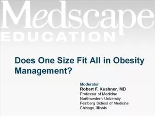 Does One Size Fit All in Obesity Management?