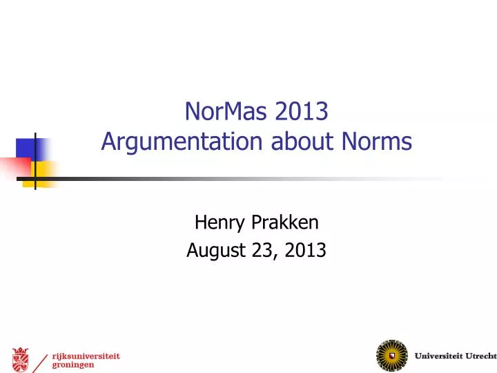 normas 2013 argumentation about norms