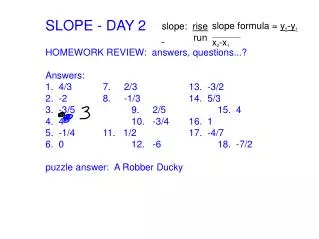 SLOPE - DAY 2