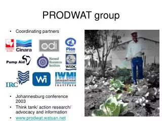 PRODWAT group